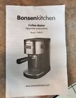 BonsenKitchen Espresso Machine w/ Mueller Coffee Grindr