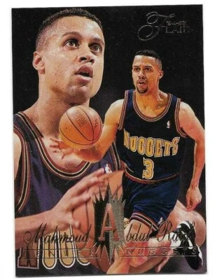 MAHMOUD ABDUL-RAUF 1994-95 FLEER FLAIR CARD NEAR MINT+ CONDITION - Image 1 of 2