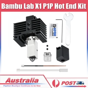 1.75mm Hardened Steel Nozzle Cable Hot End Kit For Bambu Lab X1 P1P 3D Printer - Zdjęcie 1 z 23