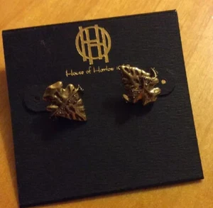 28 $ House Of Harlow Mohave Ohrstecker goldfarben HH-8 - Bild 1 von 6