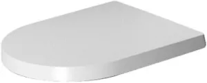Genuine Duravit 002019 0000 ME by Starck Closed-Front Compact Toilet Seat White - Picture 1 of 2