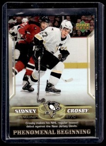 2005-06 Upper Deck Phenomenal Beginning Sidney Crosby Pittsburgh Penguins #2