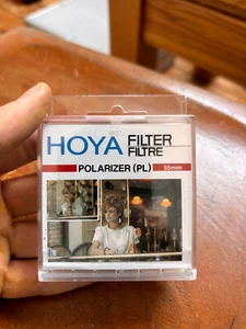 Hoya - 55mm PL Linear Polarizer Filter - MINT IN BOX - Picture 1 of 5
