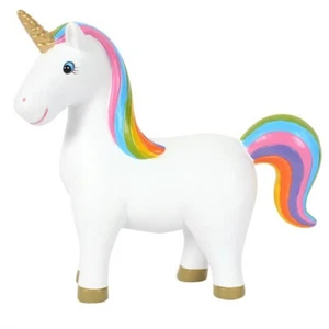 KIDS RAINBOW UNICORN TOY ORNAMENT - Picture 1 of 2