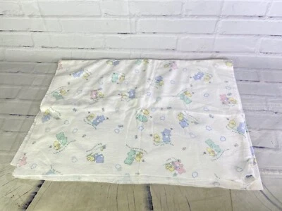 Manta de franela de algodón para bebé koala vintage con estampado de pollitos Foto 1 de 4