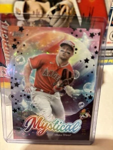 2024 Topps Update Series - Mystical Black #MYS-2 Mike Trout /299 - Picture 1 of 2