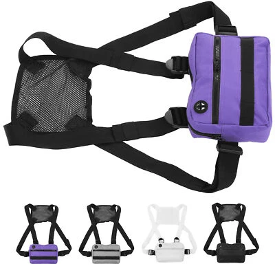 Bolsa de Pecho Exterior Impermeable Deportes Entrenamiento Paquete Correr Bolsa de Pecho para Fitness Foto 1 de 4