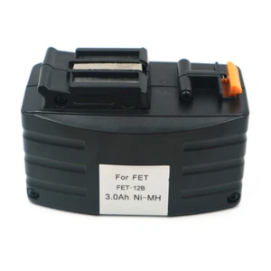 WNMC Battery For Festool 12V 3000mAh NI-MH. Fit: TDD12, 12FX 12ES 12MH  - Picture 1 of 8