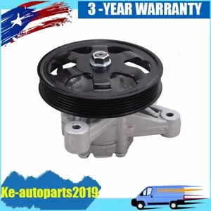 96-665 Power Steering Pump w/Pulley for 2011-2017 Honda Odyssey Pilot Ridgeline - Picture 1 of 13