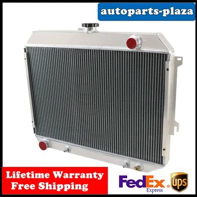 3 Row Aluminum Radiator Fit 1970-1972 Dodge Charger Coronet Plymouth GTX V8 NEW - Image 1 of 4