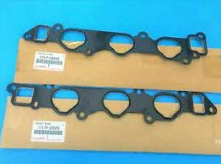 JUEGO JUNTAS COLECTOR ADMISIÓN TOYOTA GENUINO OEM LEXUS ES300 1998-2001 Foto 1 de 4