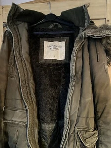 abercrombie and fitch winter coat L - Picture 1 of 24