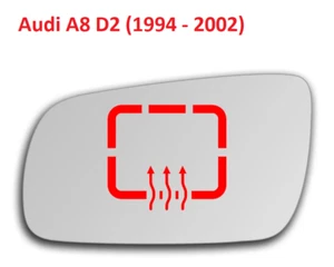 Audi A8 D2 Spiegelglas links beheizt  1994-2002 - Bild 1 von 2