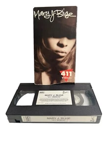 Mary J Blige 411 Music Videos 1993 VHS 90’s Hip Hop Soul Rare VTG Uptown Records - Picture 1 of 8