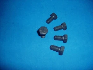 LOT OF 5 GRADE 8 HEX HEAD CAP SCREW 5/16 - 24 x 5/8" BLACK OXIDE HARDENED BOLT - Picture 1 of 1