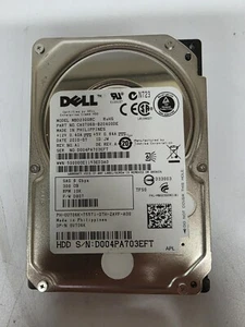 Dell 2.5" 300GB SAS Hard Drive, 10kRPM, 6GBps, MBD2300RC - Afbeelding 1 van 3
