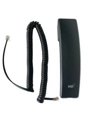 NEW Handset with cord for Yealink T57W T56A T58A IP Phone YEA-HNDST-T5X Black - Image 1 of 2