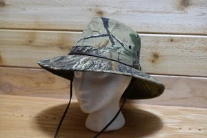 Outdoor Cap Company Men's Real Tree Advantage Camo Fedora Hat Hunting Trapper Lg - Picture 1 of 6
