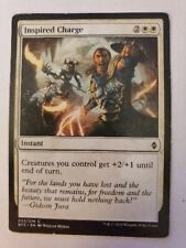 MTG Magic The Gathering Card Inspired Charge Instant White Battle For Zendikar 
