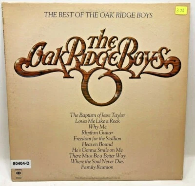 Vintage VINYL RECORD The Best of the Oakridge Boys Oak Ridge - Image 1 of 3
