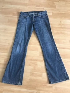 Lucky Brand Jeans Dungarees Size 6/28 Dream Jean Y2K American Made Button Fly - Picture 1 of 11