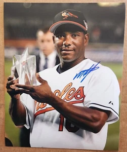 Miguel Tejada Baltimore Orioles All Star Athletics Autographed 8x10 COA - Picture 1 of 1