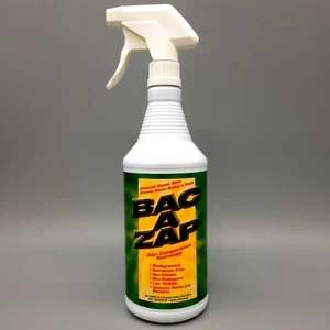 Bac-A-Zap Odor Eliminator - 32 oz. Quart Spray Bottle - Picture 1 of 5