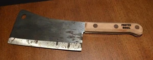 Cuchilla de carne de colección Foster Bros. SÚPER RESISTENTE 8" ACERO MACIZO - Imagen 1 de 6