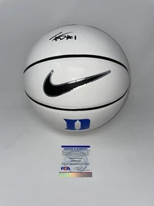 TREVOR KEELS SIGNED AUTOGRAPH FULL SIZE DUKE UNIVERSITY BASKETBALL PSA/DNA COA - Picture 1 of 3