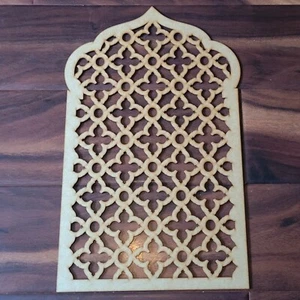 Kathedrale Laser geschnitten spitz orientalischer Stil Bogenschirm Wand Skulptur Tafel 026 - Bild 1 von 12