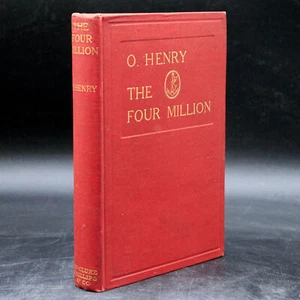 O Henry THE FOUR MILLION w/THE GIFT OF THE MAGI 1906 1st ED Christmas Classic - Imagen 1 de 10