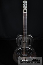 Gretsch G9221 Bobtail Steel Resonator  A/E Guitar Round Neck