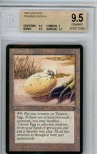 MTG Triassic Egg Legends GEM MINT Artifact Rare Graded BGS 9.5 Beckett