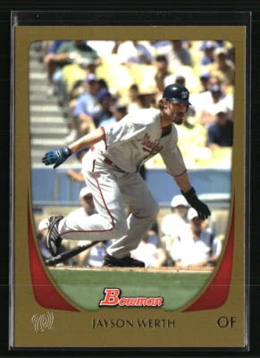 Jayson Werth 2011 Bowman #121  Baseball Card - Image 1 of 2