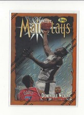 1996-97 Finest Refractor #229 Dominique Wilkins Spurs