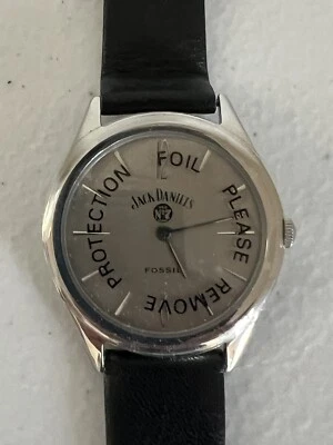 Jack Daniels Old No. 7 Fossil Watch with Original Tin New - Image 1 of 4