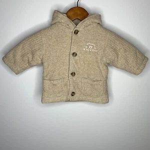 Brums Italian Style Kids Sweater “ Yellowstone Park Brums” Tan Hooded MESI 9? - Picture 1 of 11