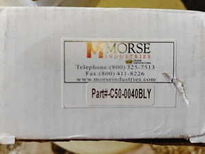 Morse Industries Square 90 Degree Glass Clamp Polished Chrome C500040BLY (GSB1) - Picture 1 of 1