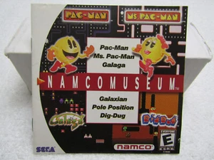 Authentic Instruction Manual Only Namco Museum for Sega Dreamcast - Picture 1 of 7