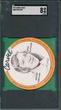 HONDO SGC 8 NM-MT JOHN HAVLICEK HOF 1975 CARVEL ICE CREAM DISCS GRADED NBA TPHLC