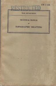 Historical book Topographic Drafting, 1940 - Picture 1 of 1