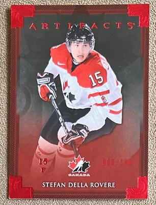 Stefan Della Rovere 2013-14 Artifacts Hockey Ruby #146 /299 Parallel Upper Deck - Image 1 of 2