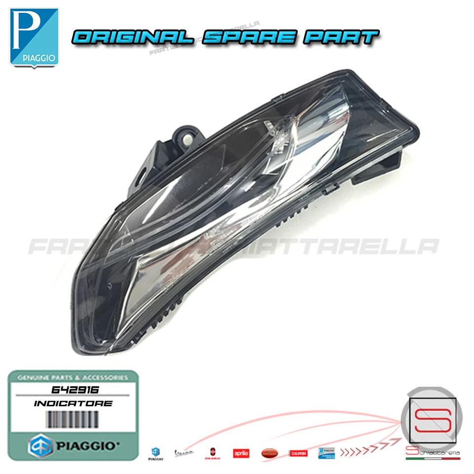 Indicatore Direzione Freccia Anteriore Sinistra Originale X10 125 350 500 642916 - Immagine 1 di 1