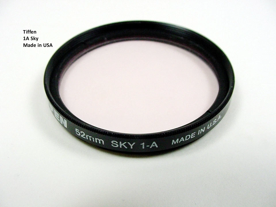52mm Sky-1A Filter | Tiffen | Nice Shape | $6 | - Image 1 of 1