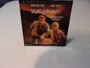 Six Days, Seven Nights Laserdisc Widescreen Edition - Harrison Ford, Anne Heche