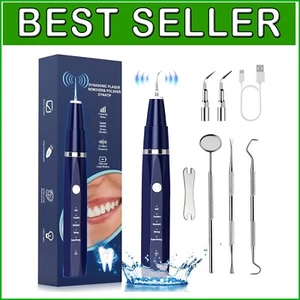 Rechargeable Dental Tartar Remover with High-Frequency Vibration & LED Light - Picture 1 of 8