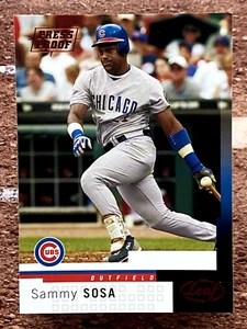 2004 Leaf Red Press Proof Sammy Sosa #119 - Bild 1 von 2