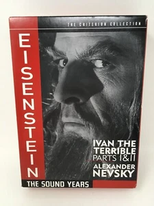 Ivan the Terrible Parts I & II Criterion Collection Einstein The Sound Years - Picture 1 of 5