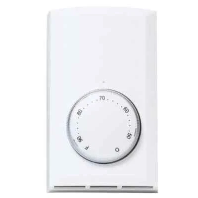 Cadet T522w Line Voltage Double Pole Wall Mount Thermostat, White - Image 1 of 3