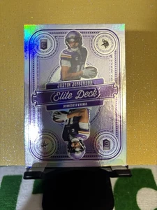 2025 Panini Donruss Elite JUSTIN JEFFERSON Elite Deck 335/799 Minnesota Vikings - Picture 1 of 4